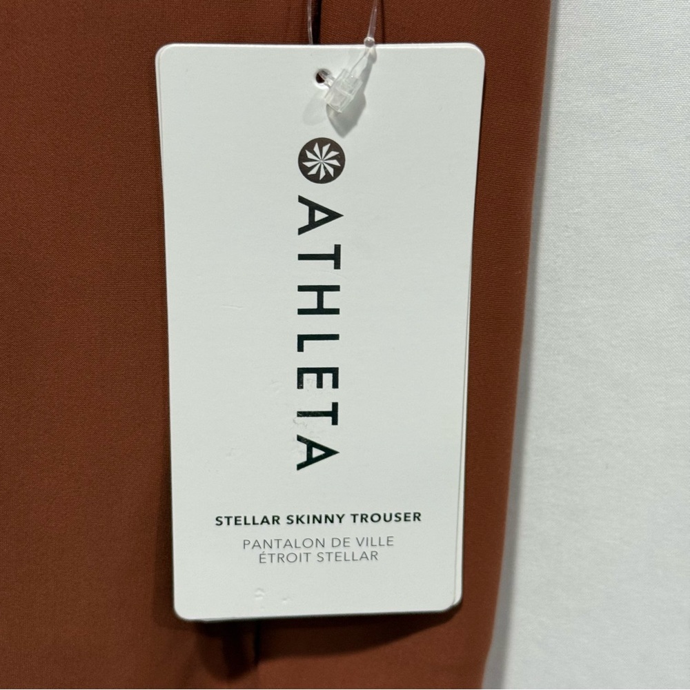 Athleta Stellar Skinny Trouser Women’s 20 Workwear Travel Wrinkle-Resistant Cozy - Picture 5 of 16